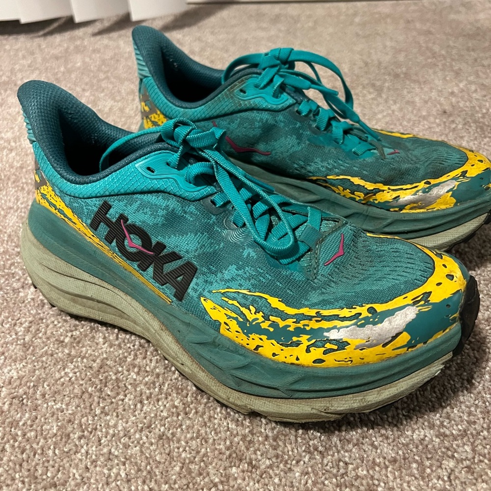 HOKA Wmns Stinson 7 'Electric Aqua size 6.5